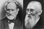 Historische Portraits der Namensgeber des Hofmann- und Heermann-Preises